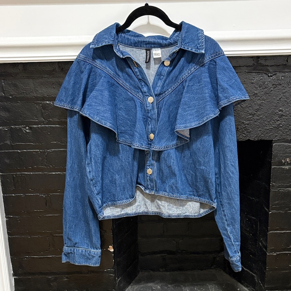 H&M Ruffle Shirt